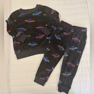Cat and Jack Velour Set | Size 3T